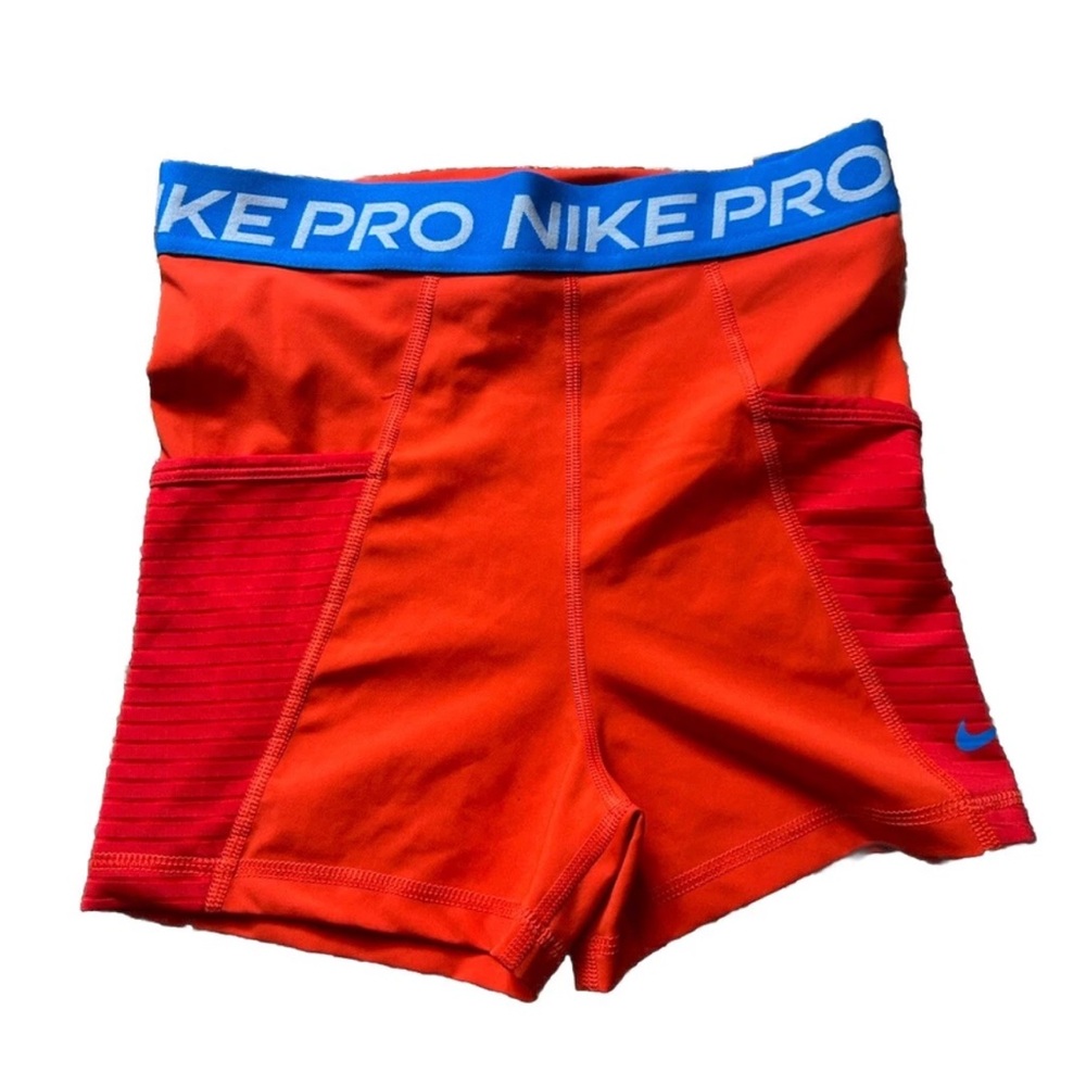 Womens Small Nike Pro 3" Dri-FIT Biker Workout Training Shorts Pocket